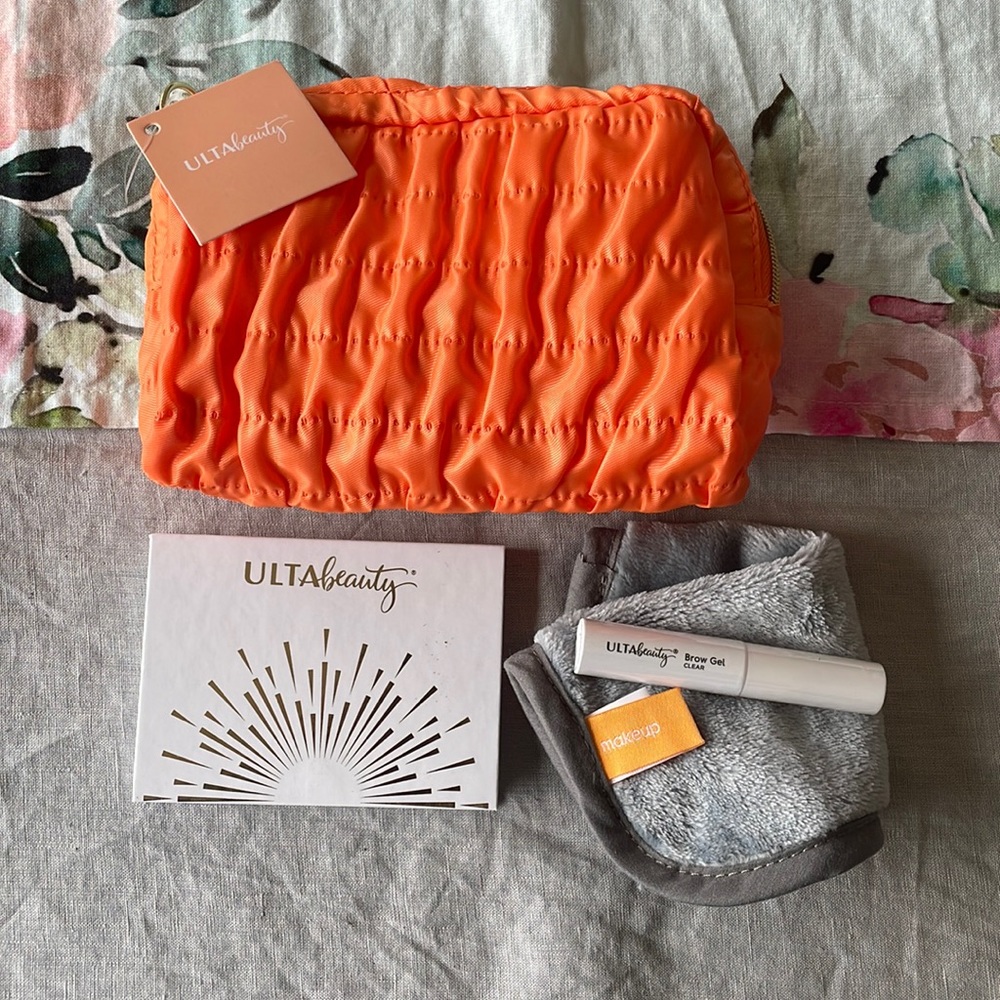 ULTA Makeup Bag, Eyeshadow Palette & Brow Gel